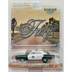 Green Machine Capitol City Police - 1975 Plymouth Fury - Hobby Exclusive - 1/64 Greenlight - 30325GR