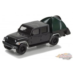 2021 Jeep Gladiator High Altitude with Modern Truck Bed Tent - The Great Outdoors Series 2 -1/64 Greenlight - 38030 E