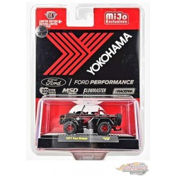 CHASE CAR 1971 Ford Bronco Off Road 4X4 - Yokohama Racing  - M2 Machine Mijo Exclusives 1:64 - 31500 MJS35GR