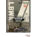 CHASE CAR Mini GT - 1:64 -  LB★WORKS BMW M4 Black W/ M Stripe Limited Edition - Mijo Exclusives USA  - MGT00306GR