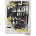 CHASE CAR 1941 Willys Gasser Pickup - Black Red - Street Freaks -  Johnny Lightning 1:64 - JLSP181 BGR   JLSF021GR