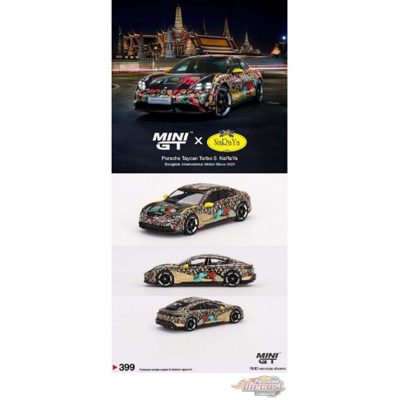 Porsche Taycan Turbo S - Naraya Edition - MINI GT 1:64 - Mijo Exclusive - MGT00399