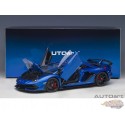 ( Boite endommagé )Lamborghini Aventador SVJ (Blu Nethuns) - Autoart - 79174
