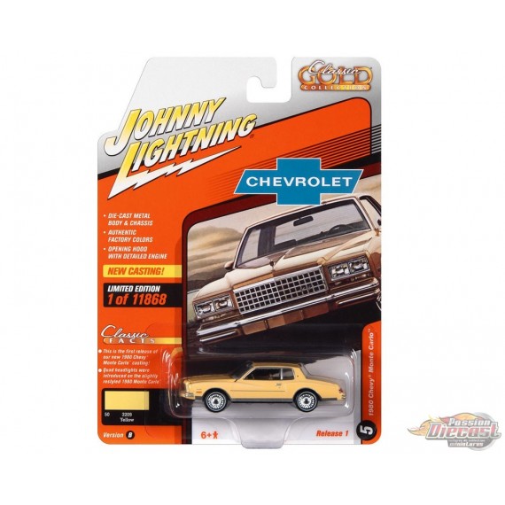 1980 Chevrolet Monte Carlo- Johnny Lightning 1:64 - JLSP226 B Passion Diecast