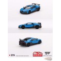 (Web Only) Mini GT - 1:64 - Bugatti Chiron Pur Sport Blue - Mijo Exclusives USA - MGT00379