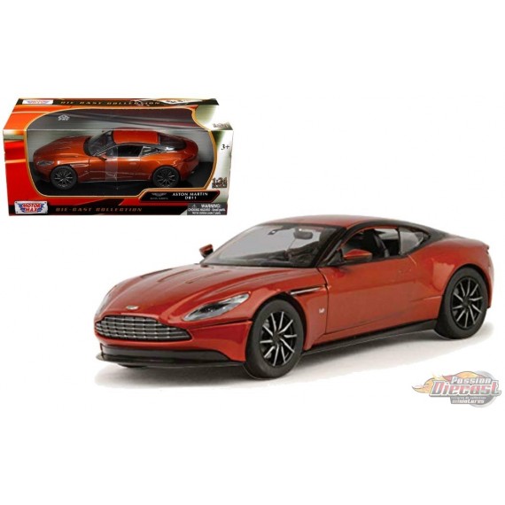 Aston Martin DB11 (Orange) - Motormax 1-24 - 79345 OR - Passion Diecast