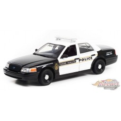 Web only 2011 Ford Crown Victoria Police Interceptor - Terre Haute, Indiana Police  - Greenlight 1/24 - 84124