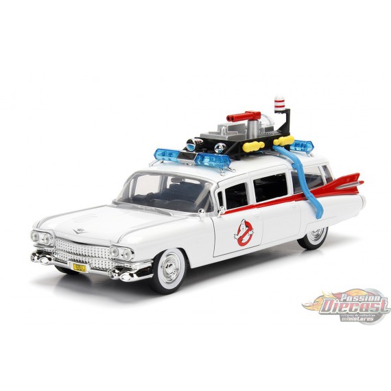 Ghostbusters ECTO-1 Cadillac Ambulance  - jada 1/24 - 99731 - Passion Diecast