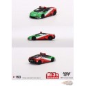 Mini GT - 1:64 - Lamborghini Huracán EVO Bologna Airport 2020 Follow-Me Car - Mijo Exclusives USA - MGT00193