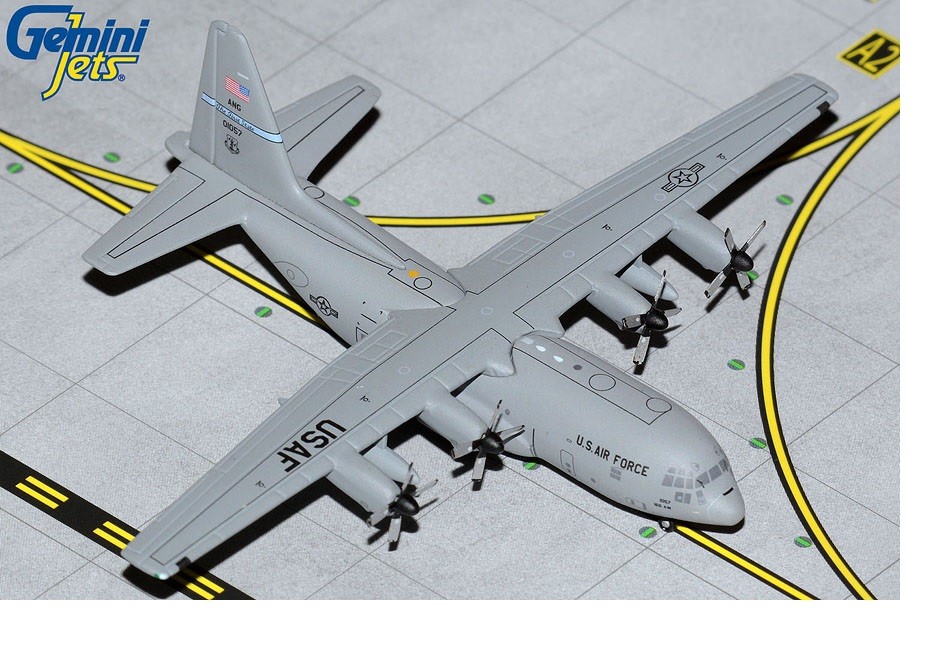 Lockheed C-130 Hercules Delaware Air National Guard / Gemini 1: 400  GMUSA114 - Passion Diecast