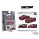 Mijo Exclusive - LB Works Lexus LC500 Metalic Red - Limited 1,200 pcs - Era Car - 1/64 - USA Exclusives - LS21LC2201