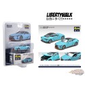 LB Works Lexus LC500 Semi Gulf Light Blue - Limited 720 pcs - Era Car - 1/64 - USA Exclusives - LS21LC2801