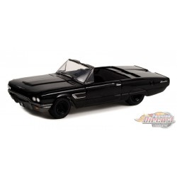 1965 Ford Thunderbird Convertible - Black Bandit Series 27 - 1/64 Greenlight - 28110 B