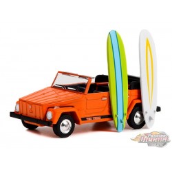 1971 Volkswagen Thing (Type 181) "The Thing" avec planches de surf - The Hobby Shop Series 14 - 1/64 Greenlight - 97140 C