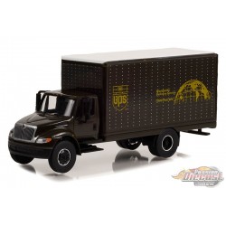 (Web Only) (UPS) 'Worldwide Delivery Service' - 2013 International Duraster Box Van - H.D. Trucks  24 - Greenlight - 33240 B