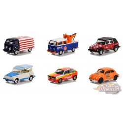 Club Vee-Dub Series 15 - Assortiment - 1/64 Greenlight - 36060 - Passion Diecast