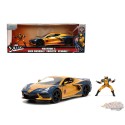 Wolverine & 2020 Chevrolet Corvette Stingray – Marvel X-Men - Jada 1/24 - 33354