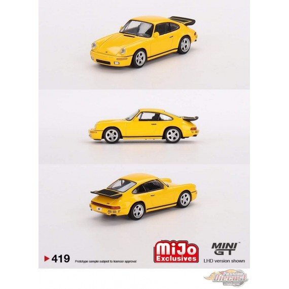 ミニカー MINI GT RUF CTR 1987 Blossom Yellow 419 O1CN01rkH3xX1cV8ZtE3JoC_!!