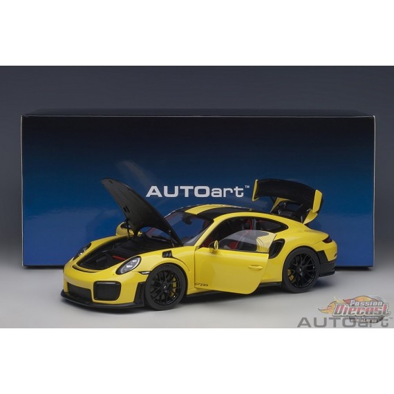 Porsche 911 (991.2) GT2 RS Weissach Package (Jaune de course) - Autoart - 78172 Passion Diecast