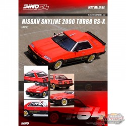 Nissan Skyline 2000 Turbo RS-X DR30 Red Black - INNO 64 - 1/64 - IN64-R30-RED - Passion Diecast
