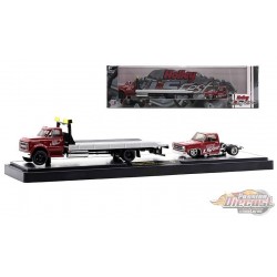 Holly - 1968 Chevrolet C-60 Truck and 1976 GMC Sierra Grande 15 Custom - M2 1/64  36000-51 A - Passion Diecast 
