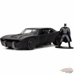 Batman 2022 Batmobile with Batman Figure - Hollywood Rides - Jada 1:32  - 32042