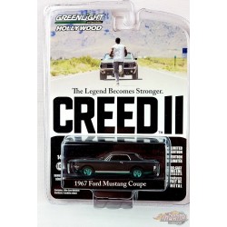 GreenMachine Adonis Creed's 1967 Ford Mustang Coupe - Hollywood Series 35 - 1/64 Greenlight - 44950 FGR