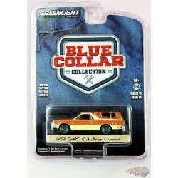 GreenMachine 1978 GMC Caballero Laredo with Camper - Blue Collar Collection Series 10 - 1/64 Greenlight - 35220 CGR