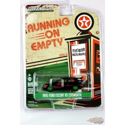 GreenMachine 1995 Ford Escort RS Texaco - Running on Empty 13 - 1/64 Greenlight - 41130 DGR