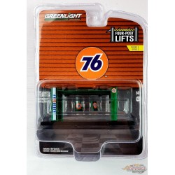 GreenMachine Four-Post Lifts - Union 76 - Auto Body Shop Serie 2- Greenlight 1/64 - 16120 CGR