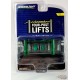 GreenMachine Four-Post Lifts - Bleu  Auto Body Shop Serie 1- Greenlight 1/64 - 16100 AGR