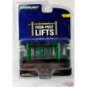 GreenMachine Four-Post Lifts - Bleu  Auto Body Shop Serie 1- Greenlight 1/64 - 16100 AGR