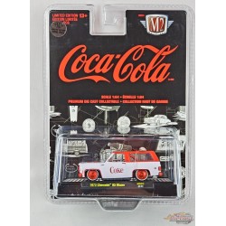 CHASE CAR Coca Cola 1973 Chevrolet K5 Blazer White- Hobby Exclusive - 1:64 - 51500-HS01GR
