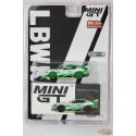 CHASE CAR Mini GT - 1:64 -  LB★WORKS Toyota GR Supra CSR2 - Mijo Exclusives USA -  MGT00308GR