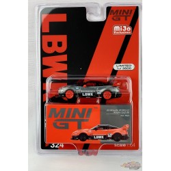 CHASE CAR Mini GT - 1:64 - LB-Silhouette WORKS GT NISSAN 35GT-RR Ver.1 - Mijo Exclusives USA -  MGT00324GR
