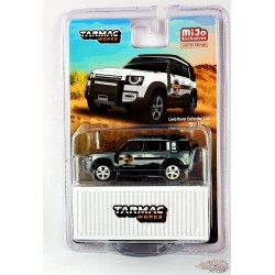 CHASE CAR Mijo Exclusive 2021 Land Rover Defender 110 TREK Edition with Rack - Tarmac Works - 1/64 - T64G-020-TREKGR