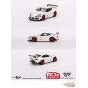 Pandem Toyota GR Supra V1.0 Pearl White - Mini GT - 1:64 - MGT00424