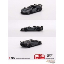 Mini GT - 1:64 - Lamborghini Aventador SVJ Roadster Griglo Telesto - Mijo Exclusives USA - MGT00425 Passion Diecast