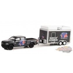 2018 Ram 2500 VP Racing Fuels Makin Power! VP Racing Fuels Trailer - Hitch & Tow Series 27 - Greenlight - 1-64 - 32270 C