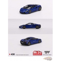 McLaren Artura Volcano Blue - Mini GT - 1:64 - MGT00430