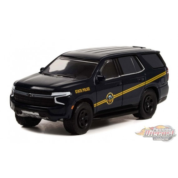 Police de l'État de Virginie-Occidentale - Véhicule de police Chevrolet Tahoe - Hobby Exclusive - 1/64 Greenlight - 30343