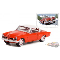 United States Postal Service (USPS) America on the Move - 1953 Studebaker Starliner - Hobby Exclusive - 1/64 Greenlight - 30361