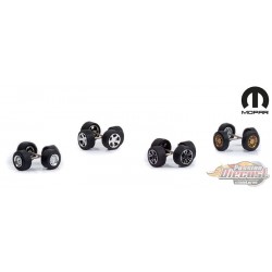 MOPAR Wheel & Tire Pack  - Auto Body Shop series 6 - Greenlingt 1/64   - 16110 C