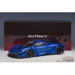 McLaren 720S GT3 Plain Body Version  (Azure Blue) -  Autoart - 81970