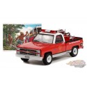 1984 Chevrolet C20 Custom Deluxe avec équipement d'incendie - Smokey Bear Series 1 - 1/64 Greenlight - 38020 E