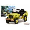 1942 Willys MB Jeep - Smokey Bear Series 1 - 1/64 Greenlight - 38020 A