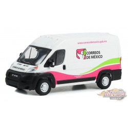 Ram ProMaster 2500 Cargo  2021  Correos de Mexico - Route Runners Series 5 -1/64 Greenlight - 53050 F