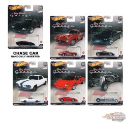 Hot Wheels Premium Set Jay Leno Garage 4 Auto Scala 1:64 | Esclusiva Walmart Edizione 2024