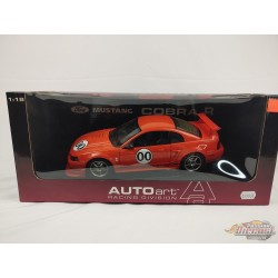 Ford Mustang Cobra R 2000 Orange  - Autoart  1/18 -  80016  Used Read