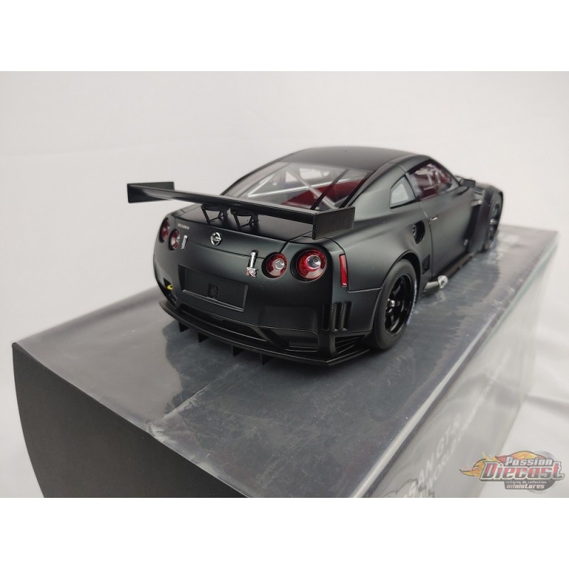 オートアート 1/18 81077 日産GTR FIA マットブラック